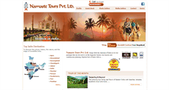 Desktop Screenshot of namastetoursindia.com